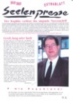Titelseite der Seelenpresse Extrablatt, Jahrgang 2003